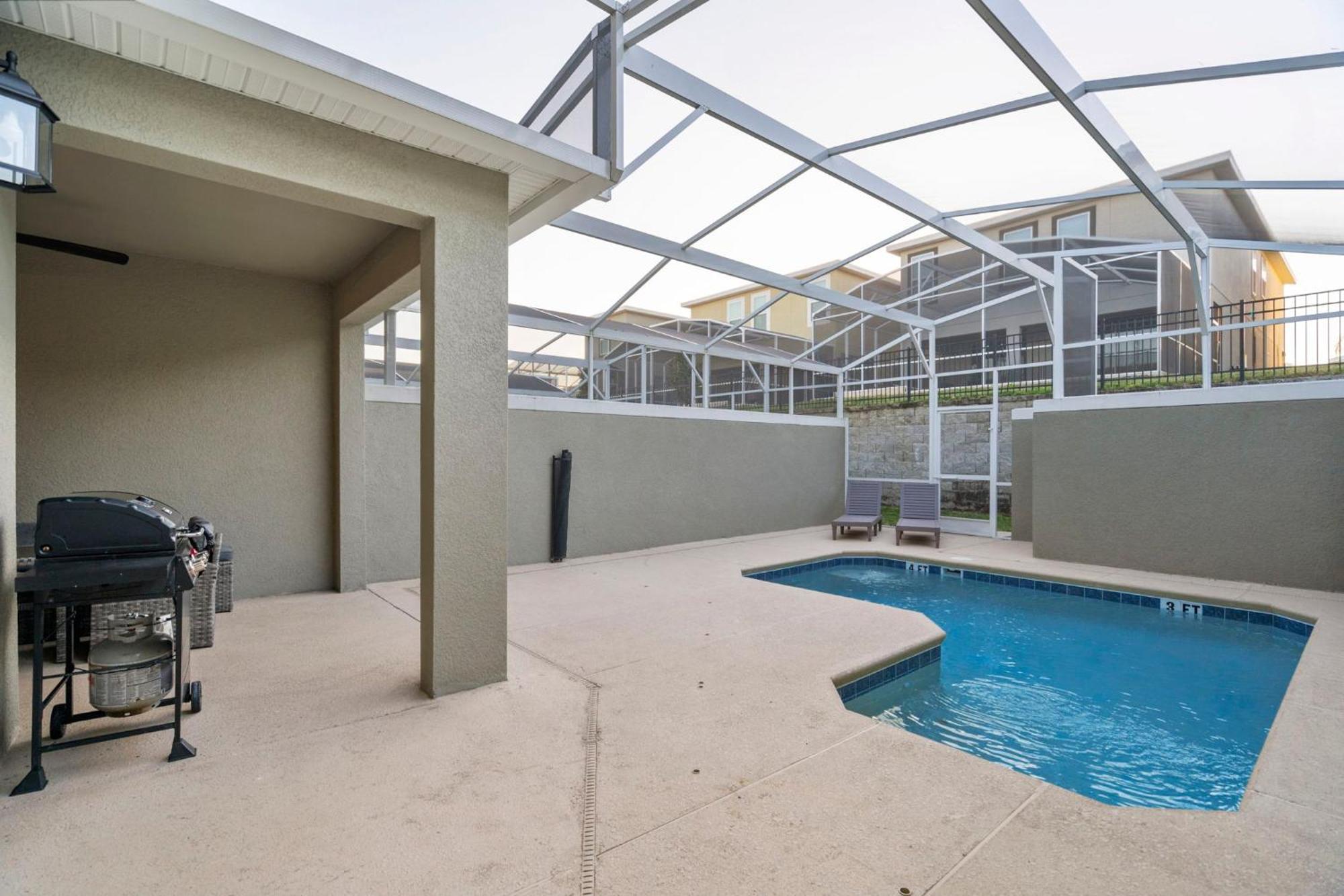 Special 4Bedroom Th W-Private Pool Next To Disney كيسيمي المظهر الخارجي الصورة