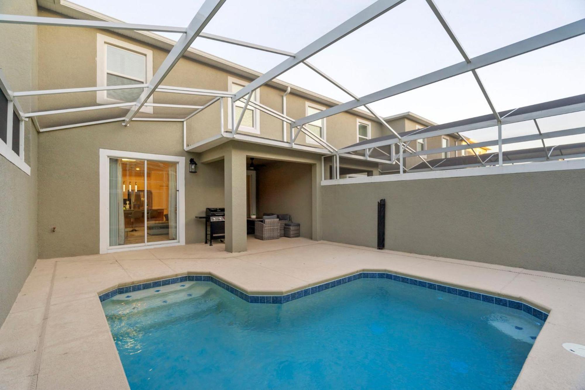 Special 4Bedroom Th W-Private Pool Next To Disney كيسيمي المظهر الخارجي الصورة